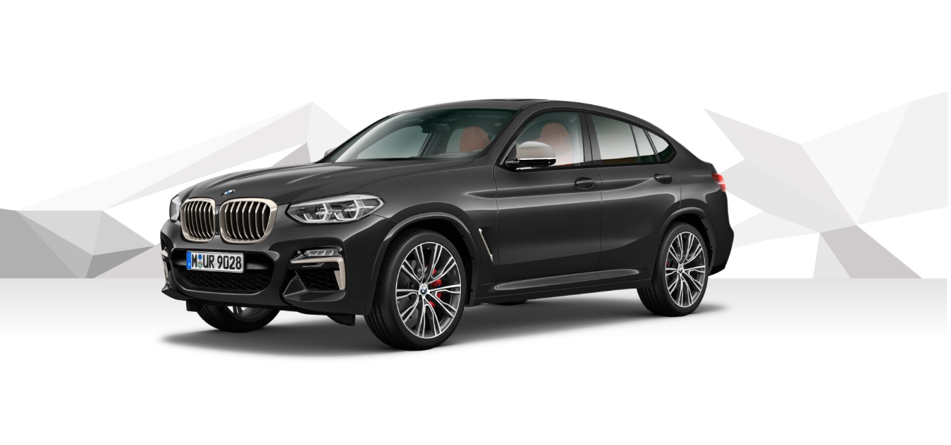 BMW X4 M40d - šedá metalíza, nákup online, nové auto ve výrobě, sleva